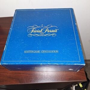 A vintage Horn Abbot Trivial Pursuit Master Game Genus Edition 1981.
